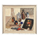 Original Swedish Oil On Canvas – “The Work Table Atelier” By Eric Lundberg