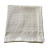 Nappe satinée  blanche