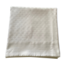 White satin tablecloth