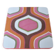 Formica trivet with psychedelic pattern 1970