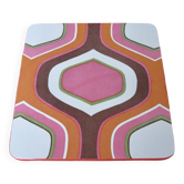 Formica trivet with psychedelic pattern 1970