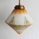 Plafonnier Art Déco unique des années 1930
