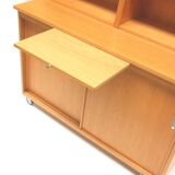 Unique vintage cupboard / sideboard / bookcase made in the 1970s