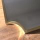 Brass bevelled mirror, Italy, 60s