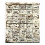 Ancien meuble de quincaillerie patiné