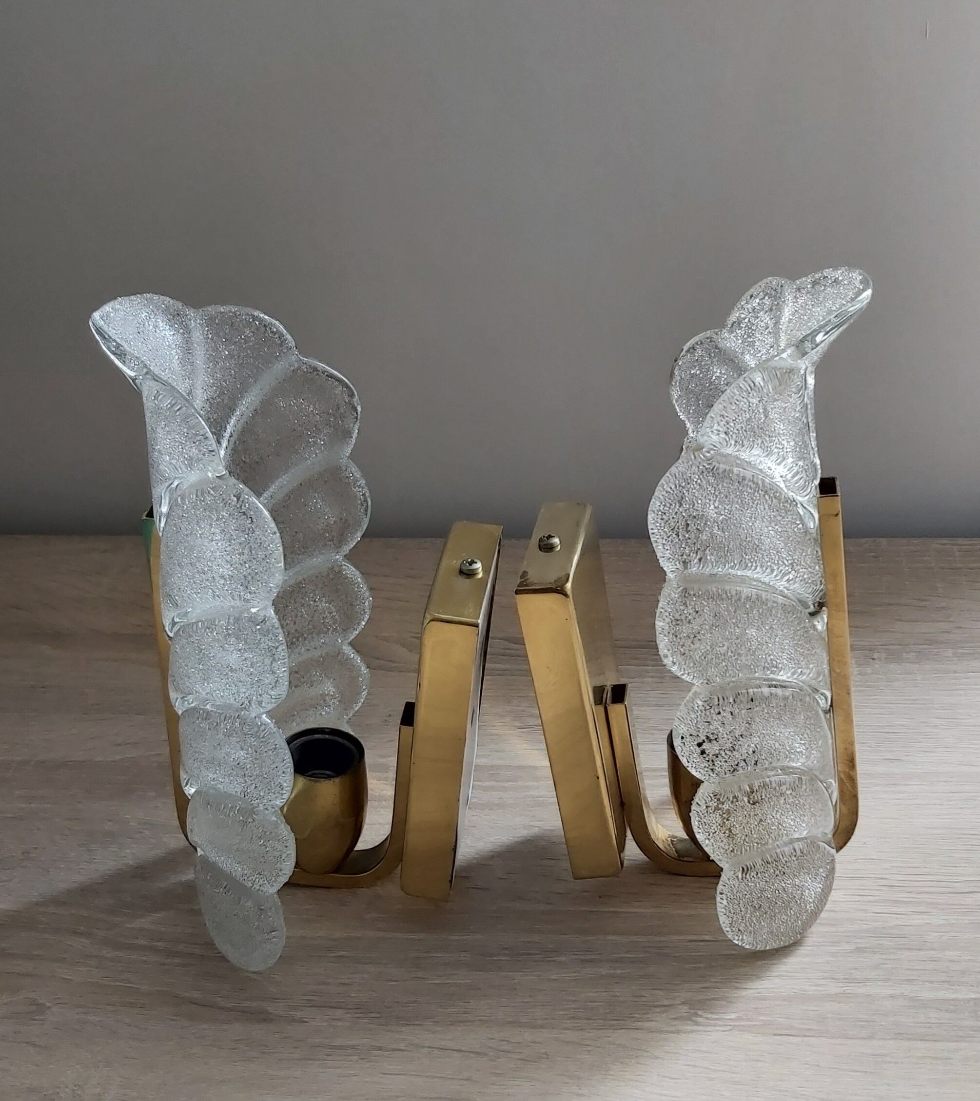 Pair of wall lamps by Carl Fagerlund, Sweden, 1960s