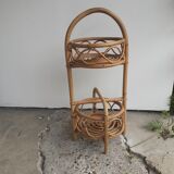 Rattan mini bar