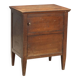 Directoire bedside table in walnut - Italy late 18th century