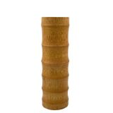 Vase en bambou Hollywood Regency, Italie 1970