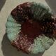 Vintage ceramic barbotine cup, West Germany