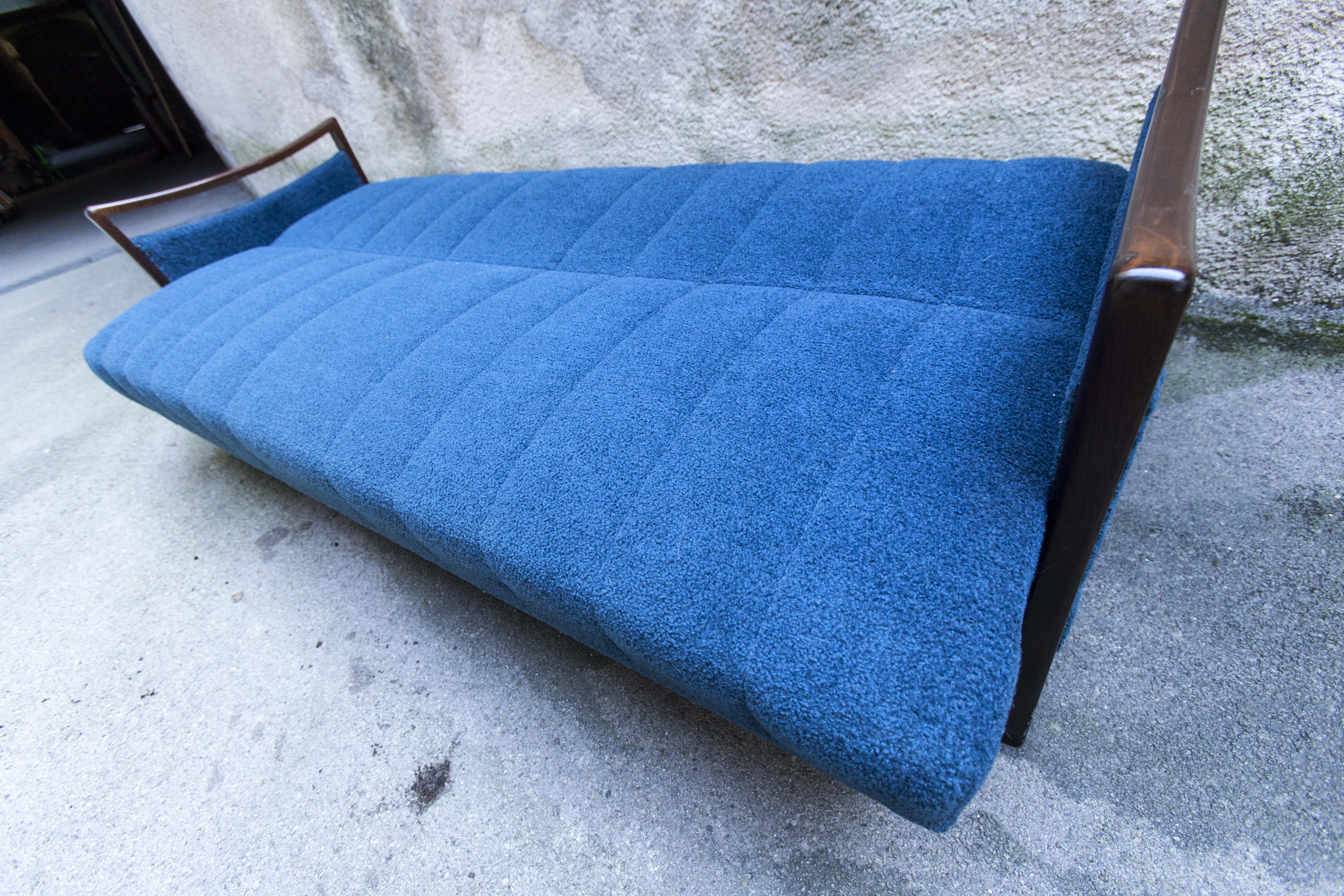 Sofa daybed 3 scandinavian blue