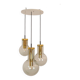 Rare Trio de lampes suspendues "Maxi Globe Lighting" par RAAK Amsterdam, années 1960