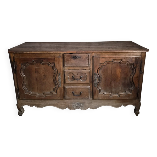 Grand buffet en chêne français du XVIIIe siècle, Auvergne