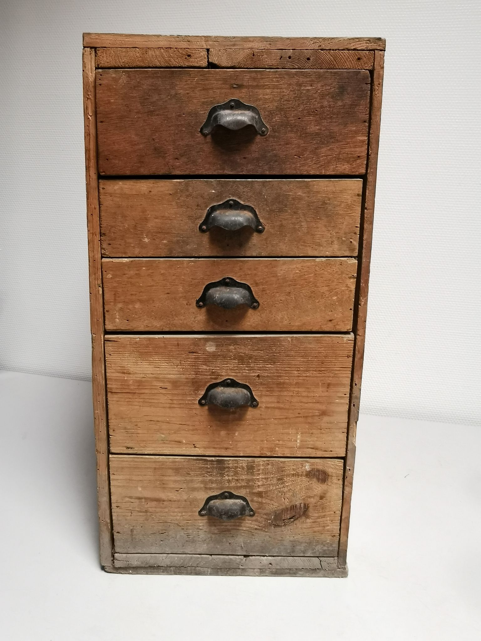 Old cabinet of craft drawer