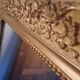 Large golden Louis Philippe mirror