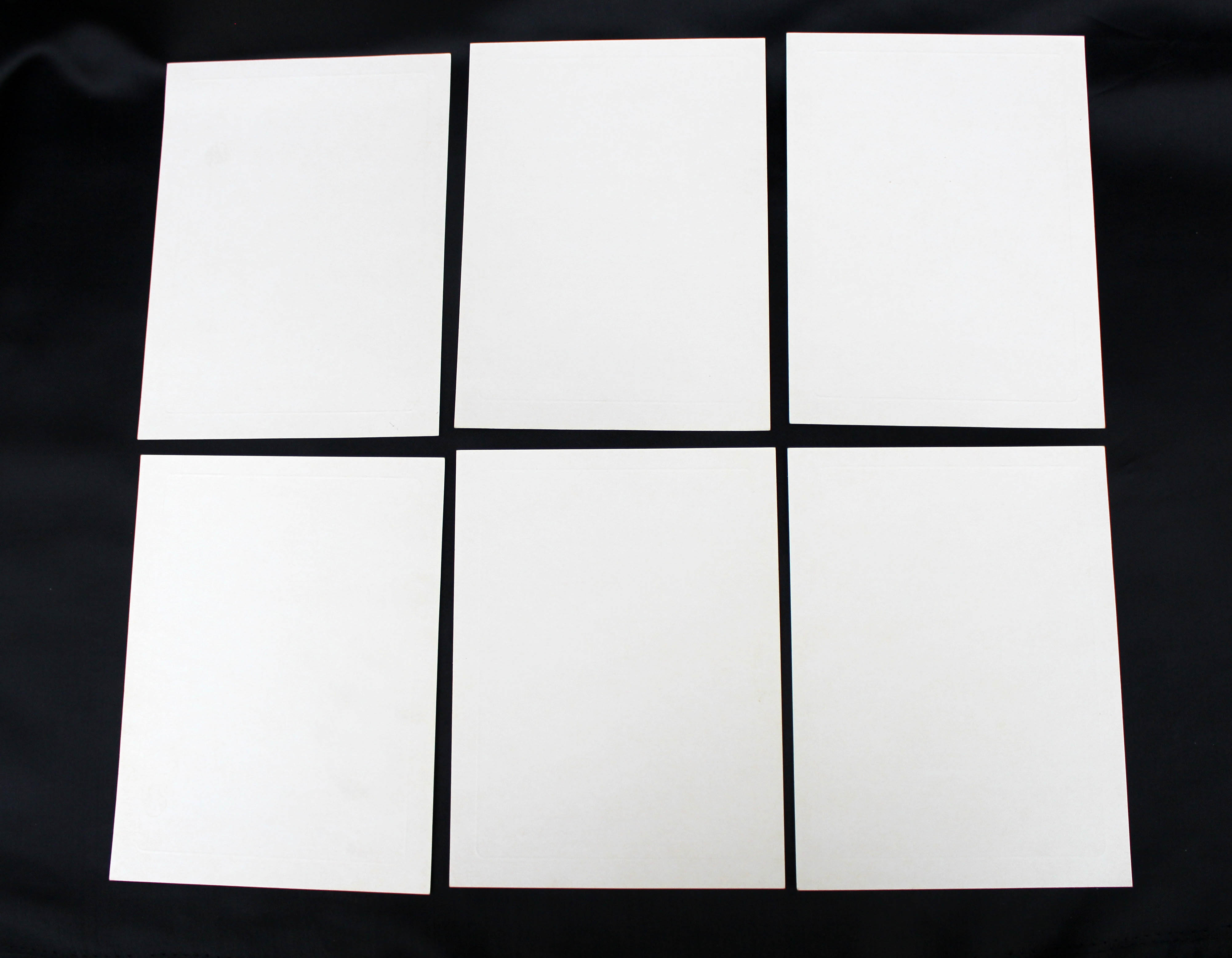 Lot of 6 vintage botanical prints, P.J. Redoute Roses Rosa, Imprimerie de Rémond