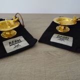 Pair of salters bird snake design Michael Aram 1990