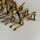 Porte couteaux antilopes laiton