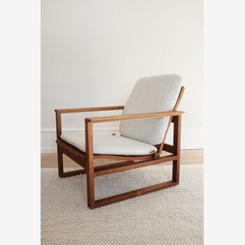 Fauteuil traîneau Børge Mogensen 2256