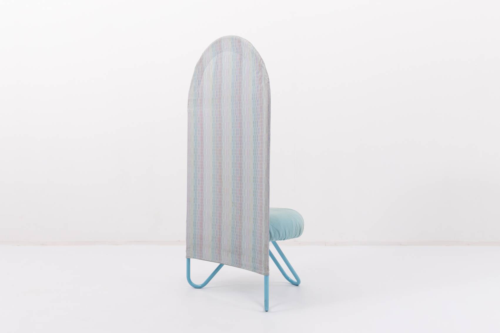 Rare Italian design high back chair by Bonaldo from 1980’s