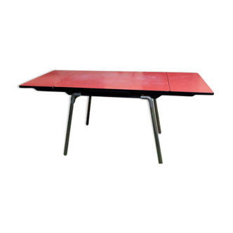 Table formica rouge Lafa