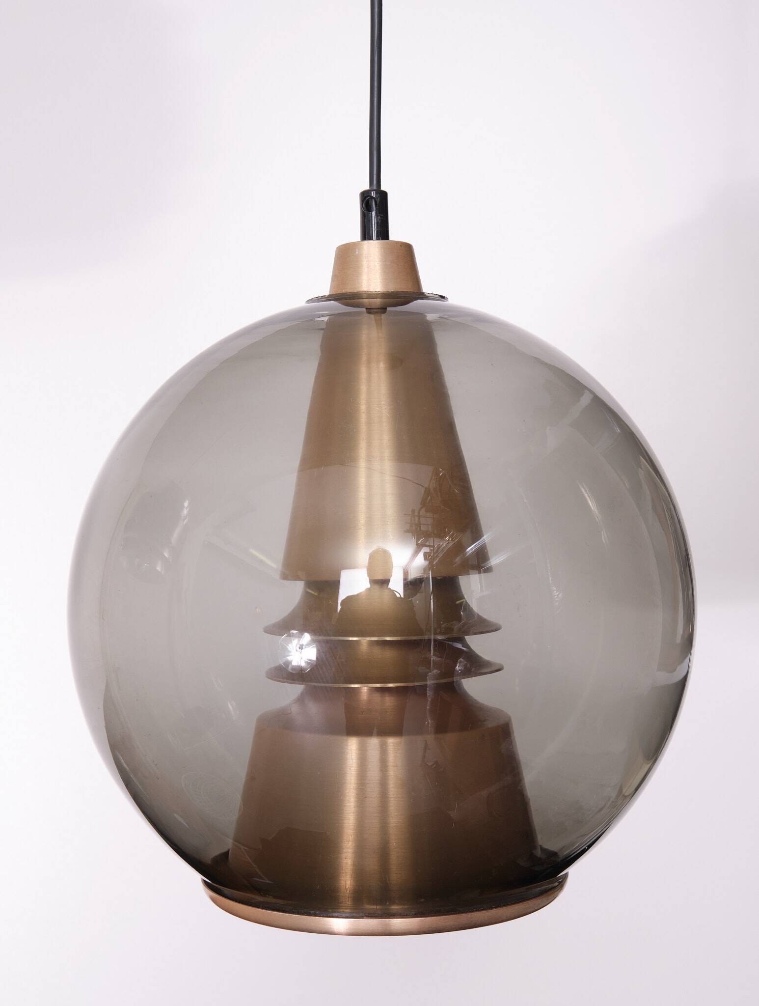 Space Ace pendant lamp design Birger Hammerstad Norway, 1960s