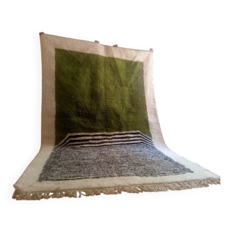 Tapis beni ouarin fait main traditionnelle taille 150 x 250 cm