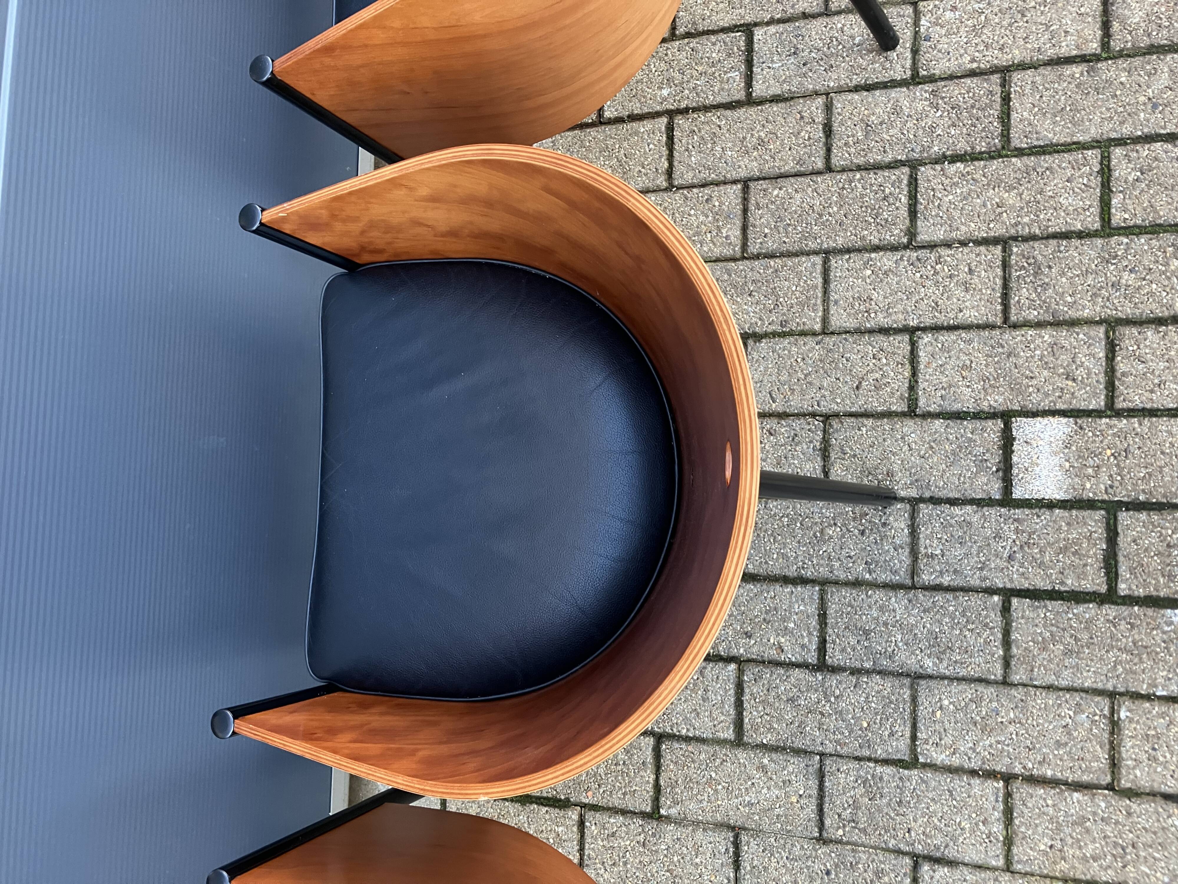 4x originaux chaises Costes Philippe Starck Aleph Driade