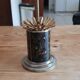 Cigarettes holder vintage metal enamelled