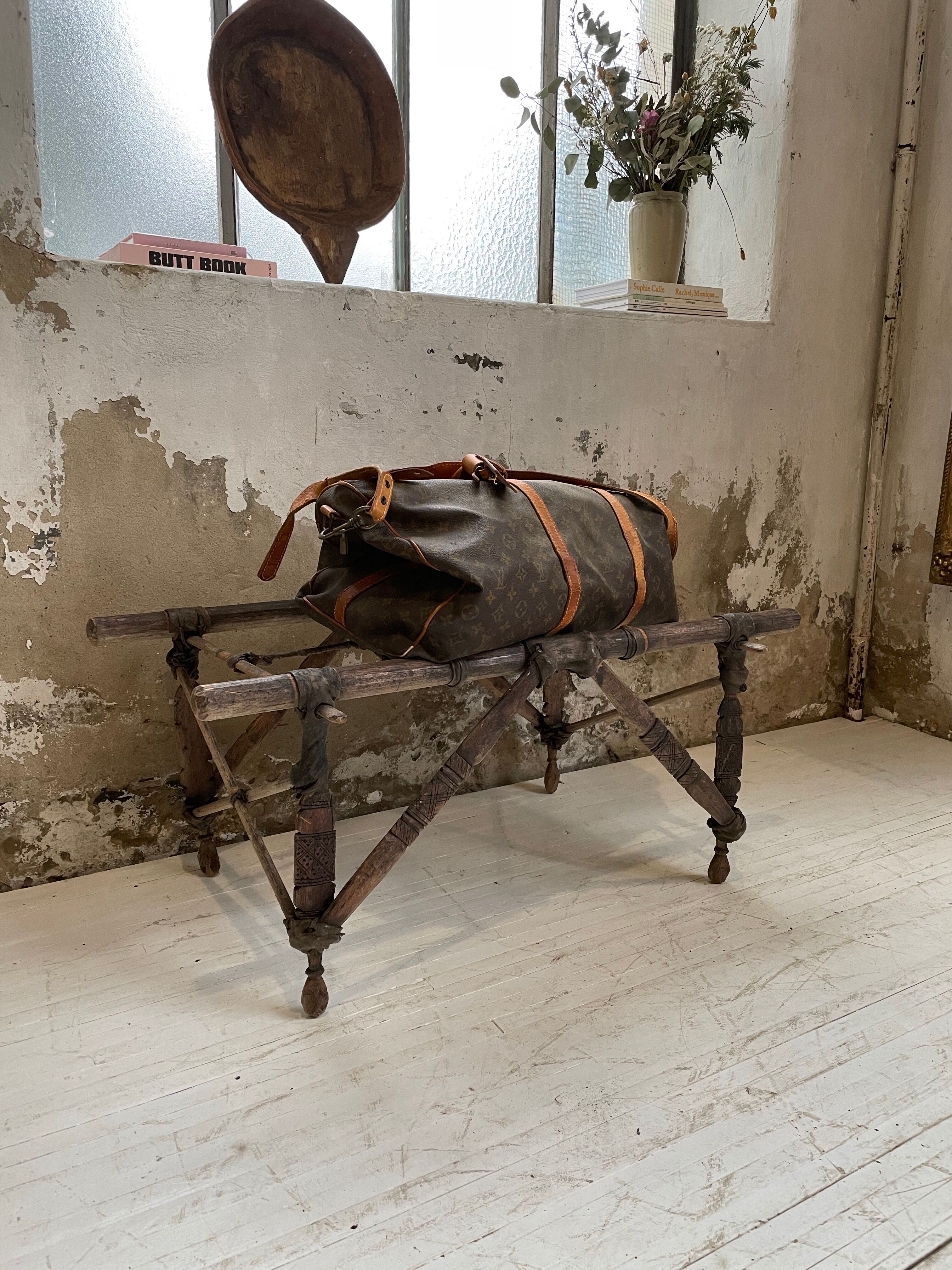 Touareg ethnic luggage holder