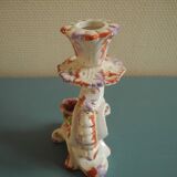 ceramic candlestick chandelier Italy vintage decor candleholder