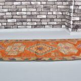 Orange Neutral Vintage Runner Rug sku 2113