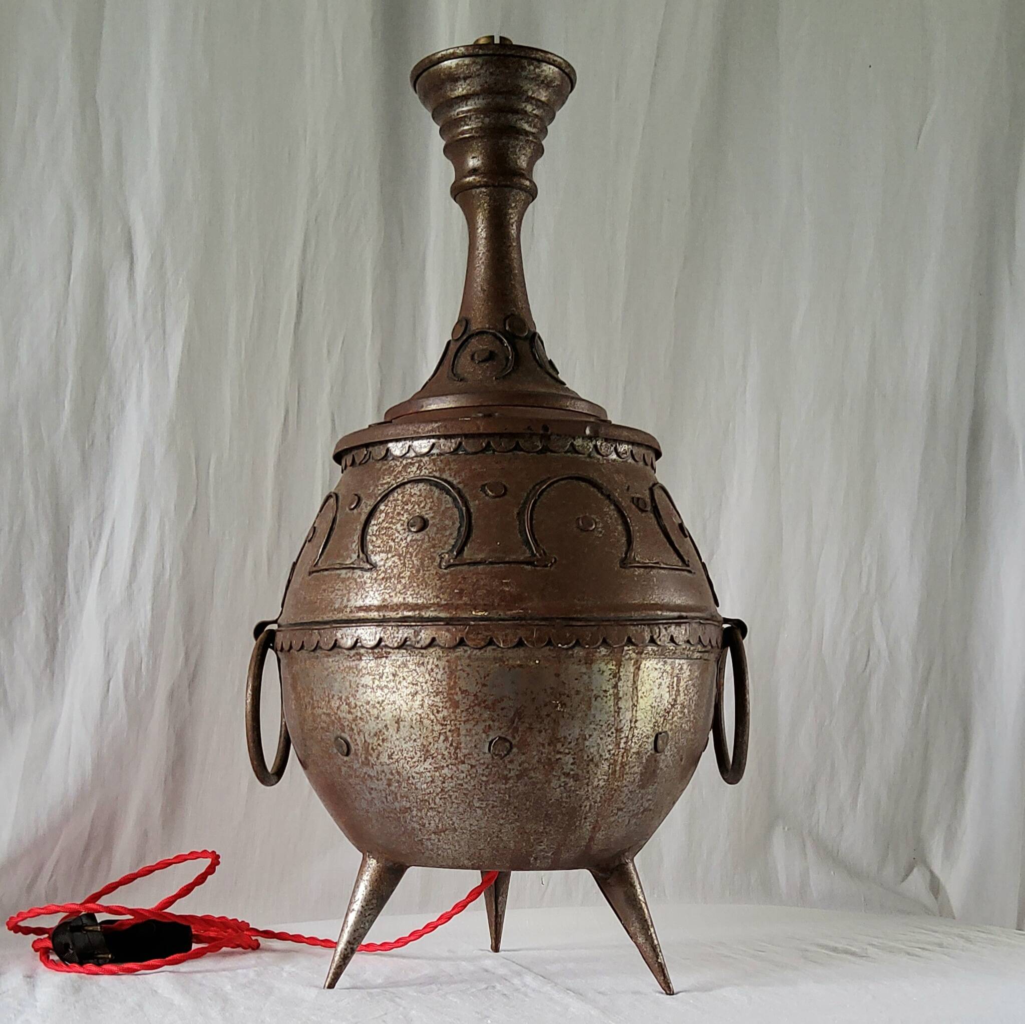 Large vintage lamp