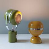 Set of vintage 70s table lamps