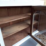 Art Deco hanging display cabinet