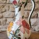 Pichet Gien "Les Grandes Fleurs" 30 June 1984 – Painted earthenware