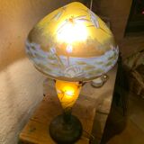 Lamp Daume Tip Gallé dragonflies