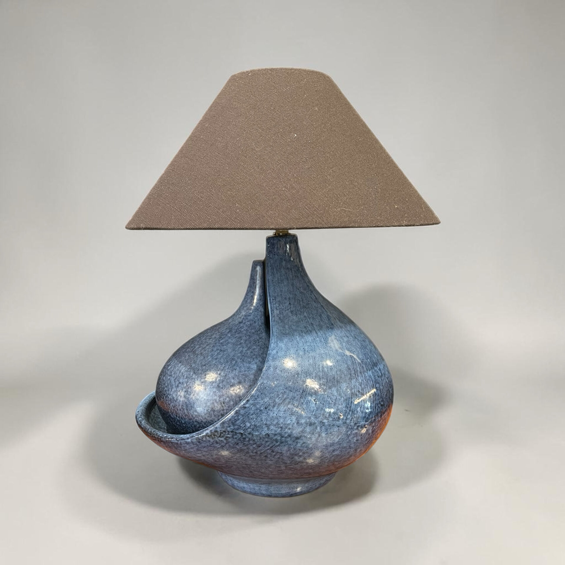 Ceramic lamp by Fred and Andrée Stocker 1960
