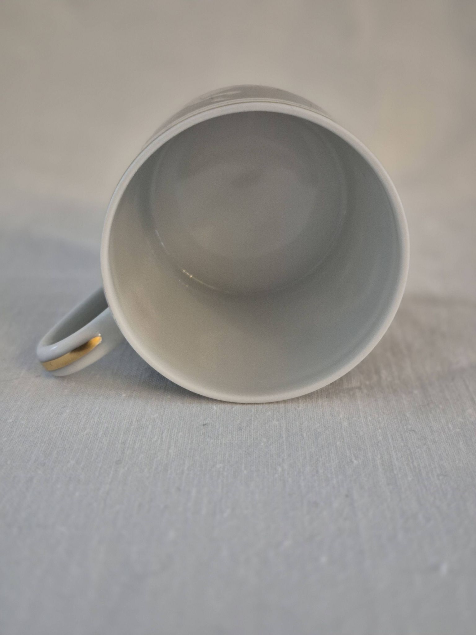 Litre porcelain cup from limoges bernardaud model kent a467