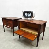 Webe bedside tables by Louis van Teeffelen, Holland 1960