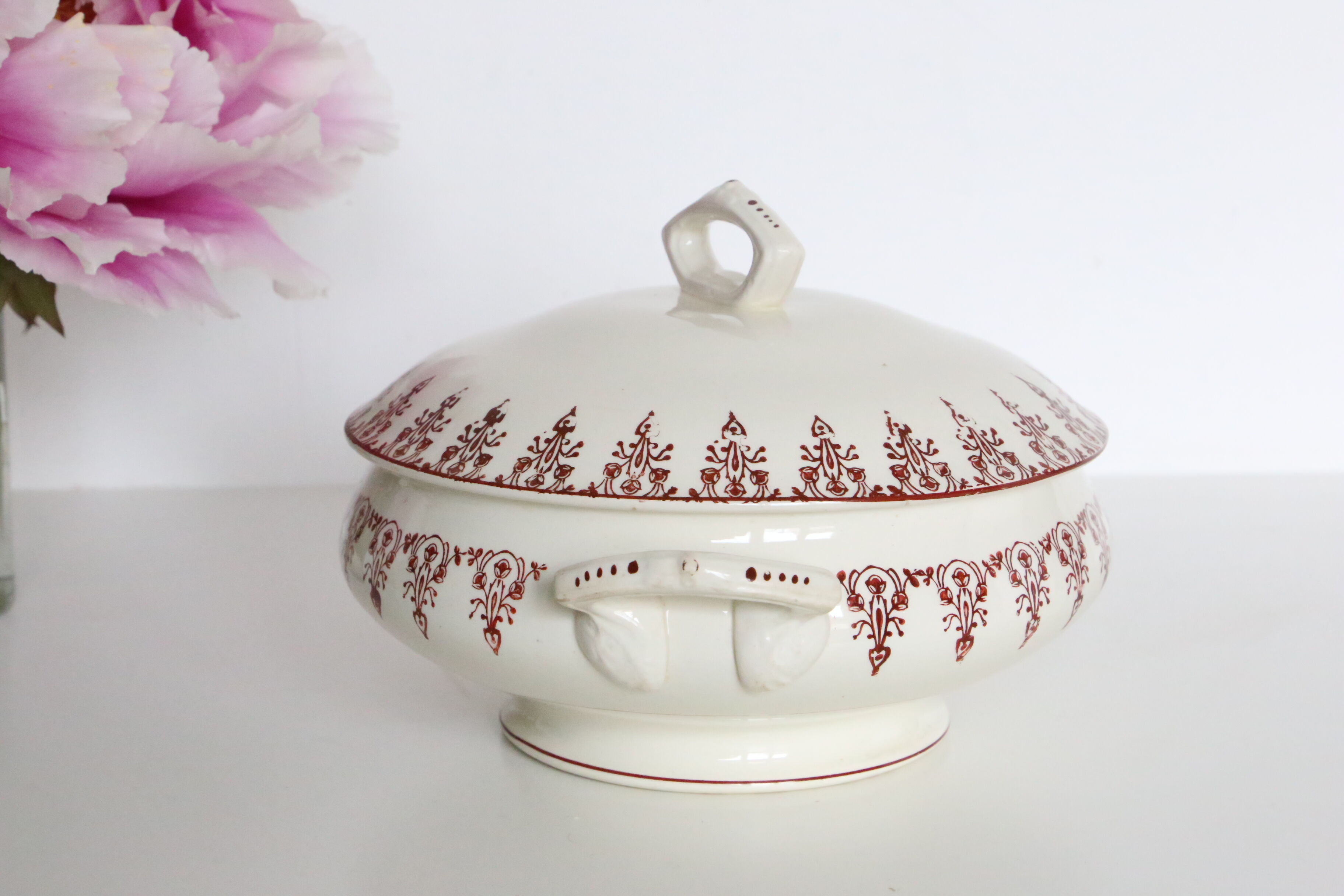 Pretty Red Iron Earth soup