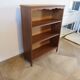 Set of 2 bibus 3 levels - oak color - bookcase shelves