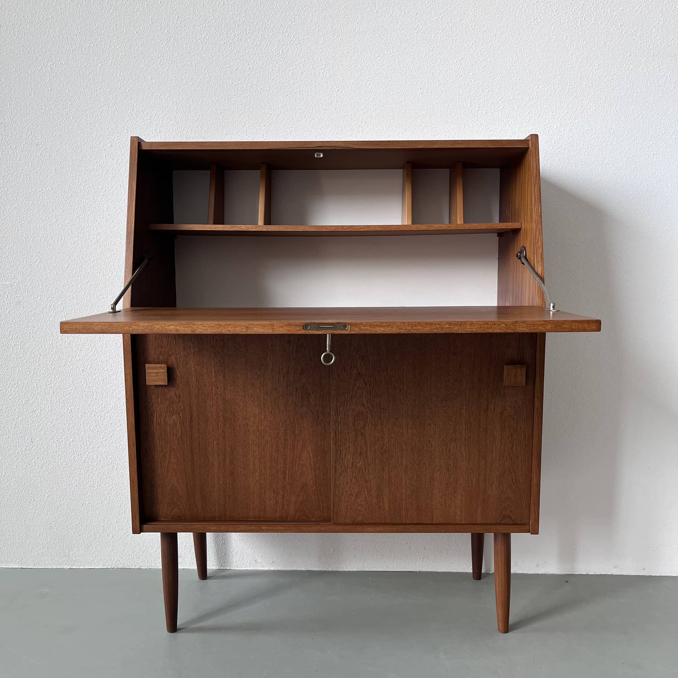 Teak writing desk from the 60