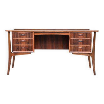 Bureau d'écriture Svend Aage Madsen en palissandre, H.P. Hansen, Danemark, 1960