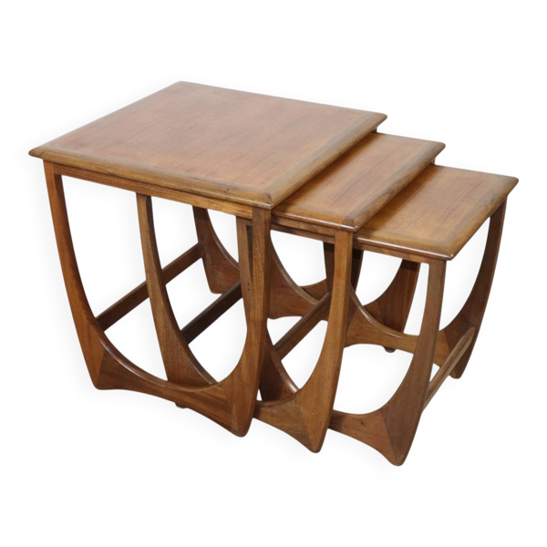 Tables gigognes en teck G-Plan, années 60
