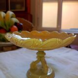 Compotier en opaline de Portieux
