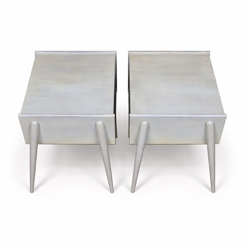Set de 2 tables de chevet en chêne, suède, 1960