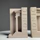 Set of ionic bookends