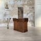 Solid oak box countertop, circa 1900.