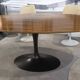 Eero saarinen (1910-1961) for knoll international. oval table model "tu"